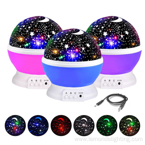 USB Rechargeable Dream Star Sky LED Projection Light